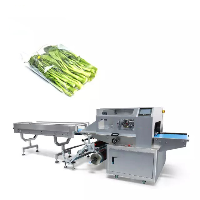 Máquina de envasado de verduras de almofada